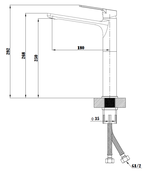 Смеситель для раковины ESKO Saint-Petersburg SPb 25